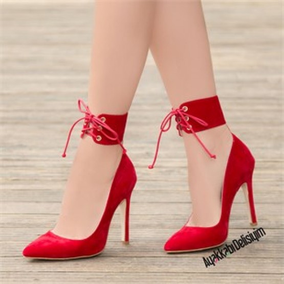 stiletto Ayakkabı --kırmızı